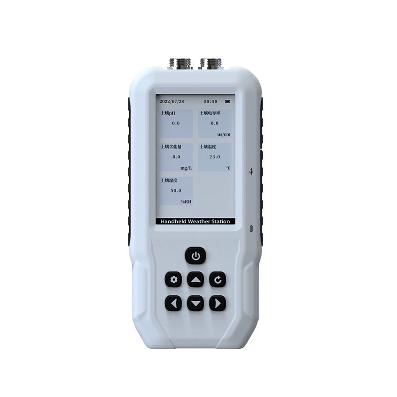 土壤溫度水分鹽分ph速測儀